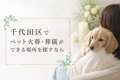 千代田区でペット火葬・葬儀ができる場所を探すなら