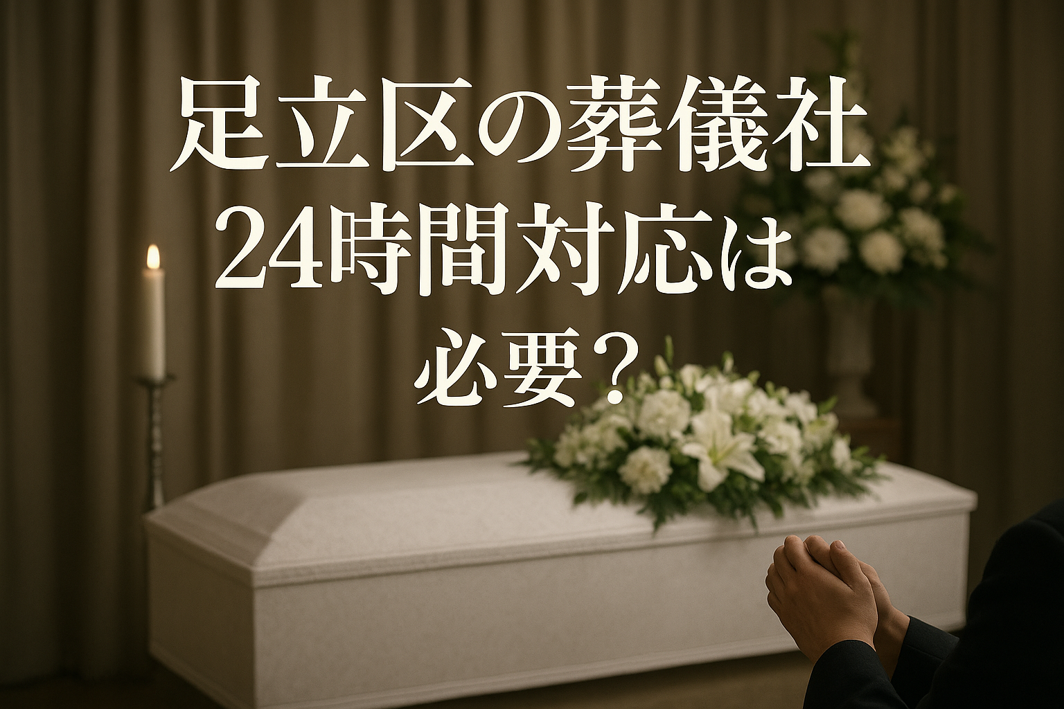 足立区の葬儀社で24時間対応は必要?