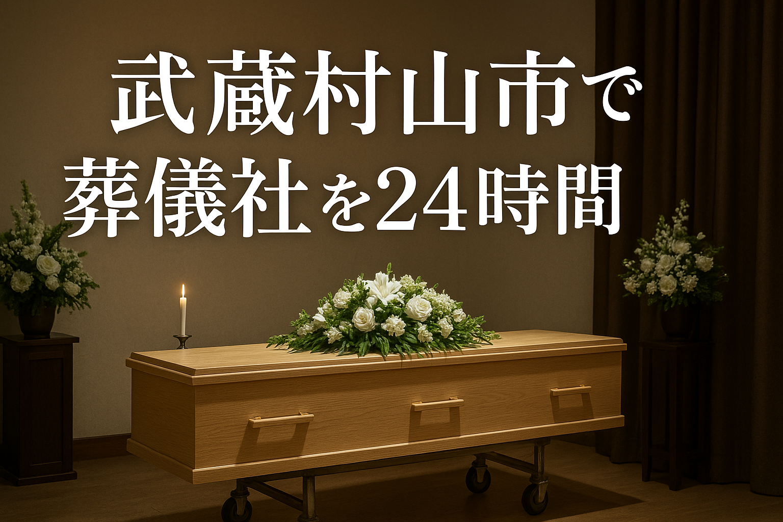 武蔵村山市で葬儀社を24時間探せる？