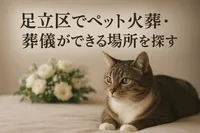 足立区でペット火葬・葬儀ができる場所を探すなら