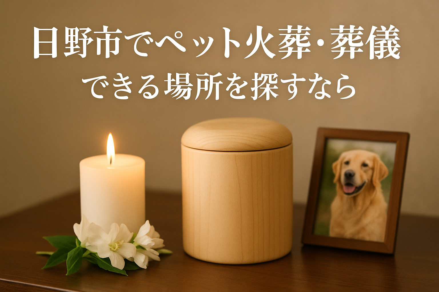 日野市でペット火葬・葬儀ができる場所を探すなら