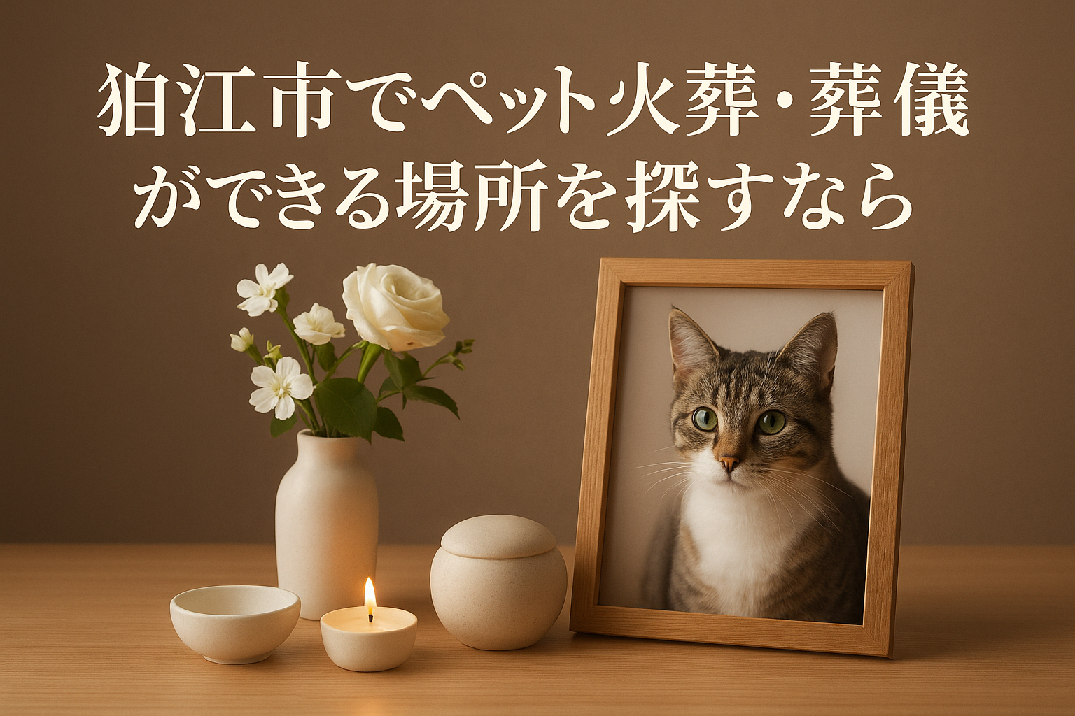 狛江市でペット火葬・葬儀ができる場所を探すなら