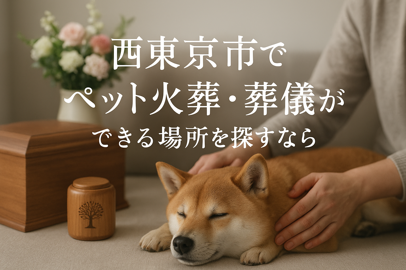 西東京市でペット火葬・葬儀ができる場所を探すなら
