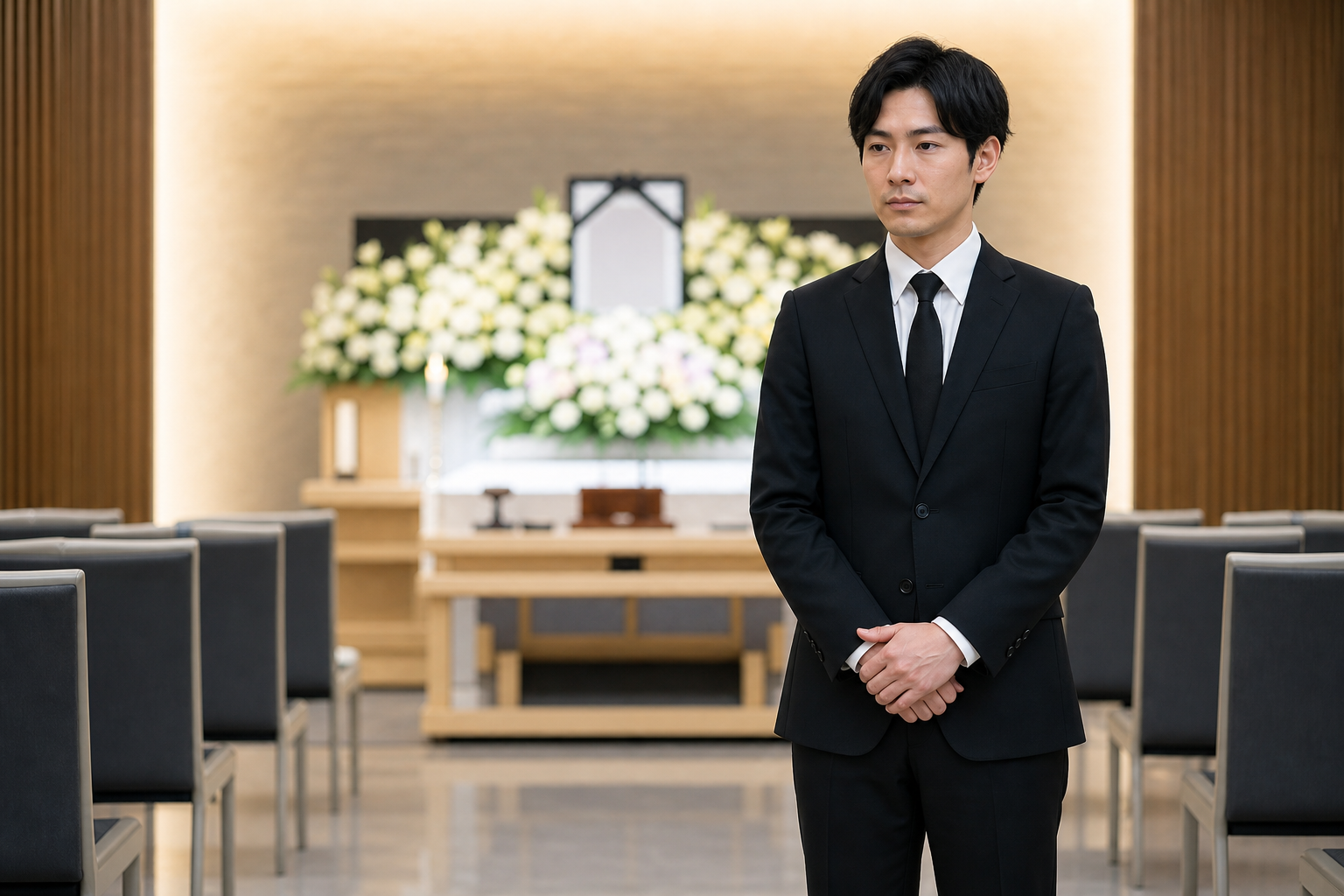 葬式にローファーで男性が参列してもいい？