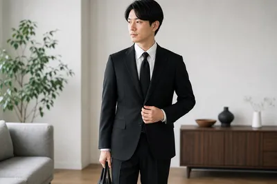 ユニクロで喪服メンズは代用できる？