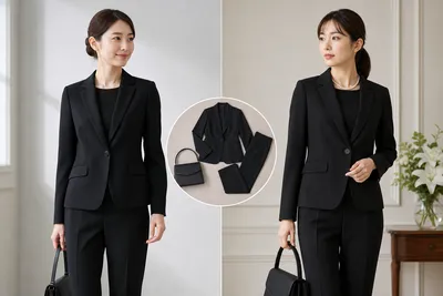 ユニクロの喪服パンツスーツとしまむらのブラックフォーマル、どちらを選ぶべき？