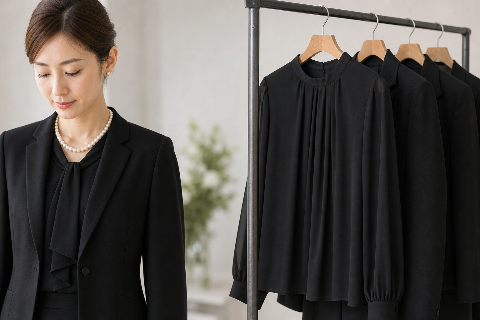しまむらで喪服用ブラウスは買えるの？