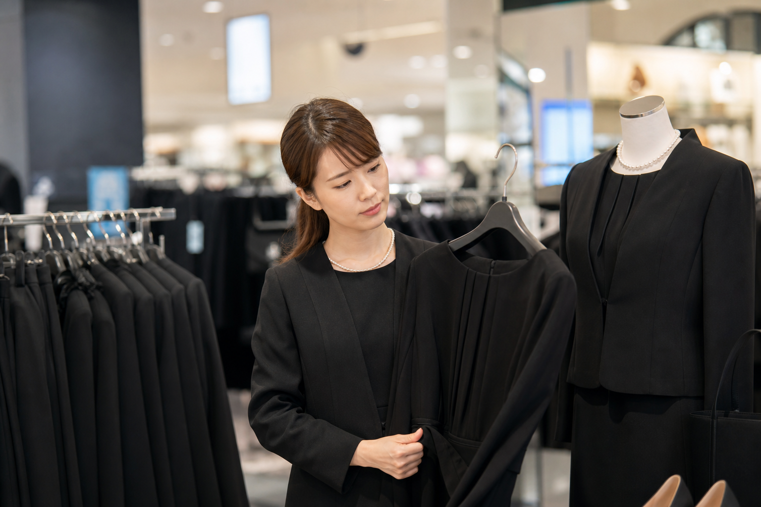 イオンで喪服は買える？価格・品揃え・注意点を解説