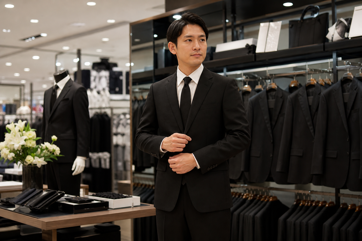 イオンでメンズ喪服を購入できる？価格や品揃えを徹底解説